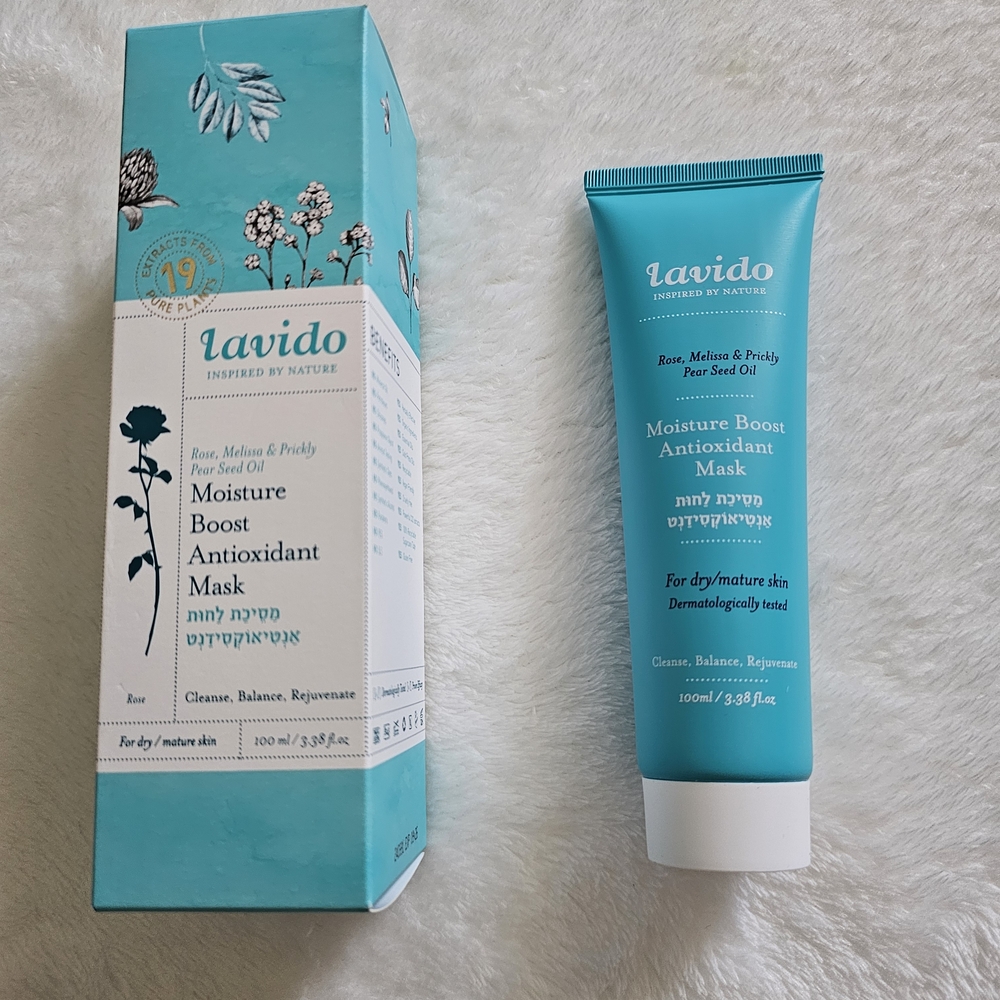 Lavido Moisture Boost Antioxidant Mask - Blue
